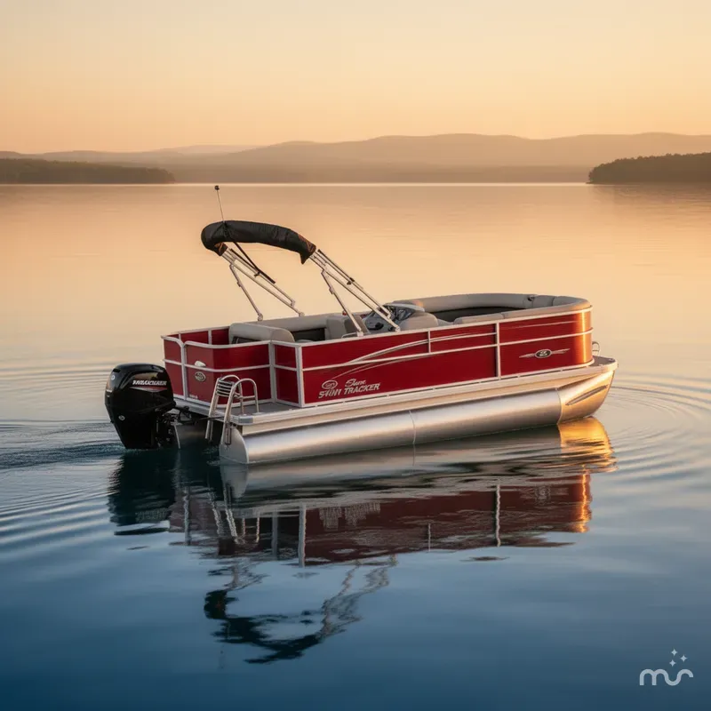 The Image of Sun Tracker Party Barge 18 DLX 2026 - 0