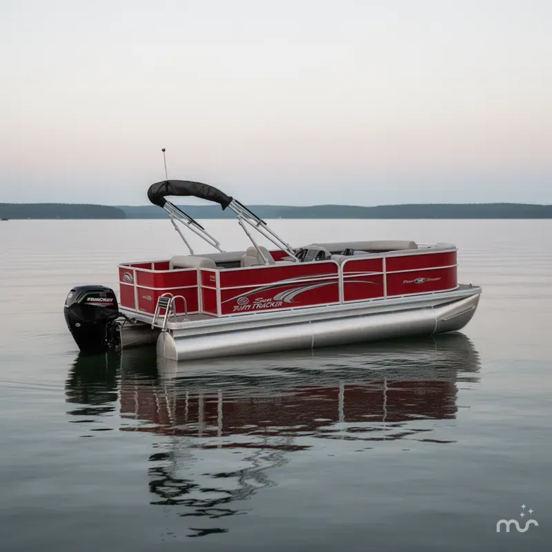 The Image of Sun Tracker Party Barge 18 DLX 2026 - 0