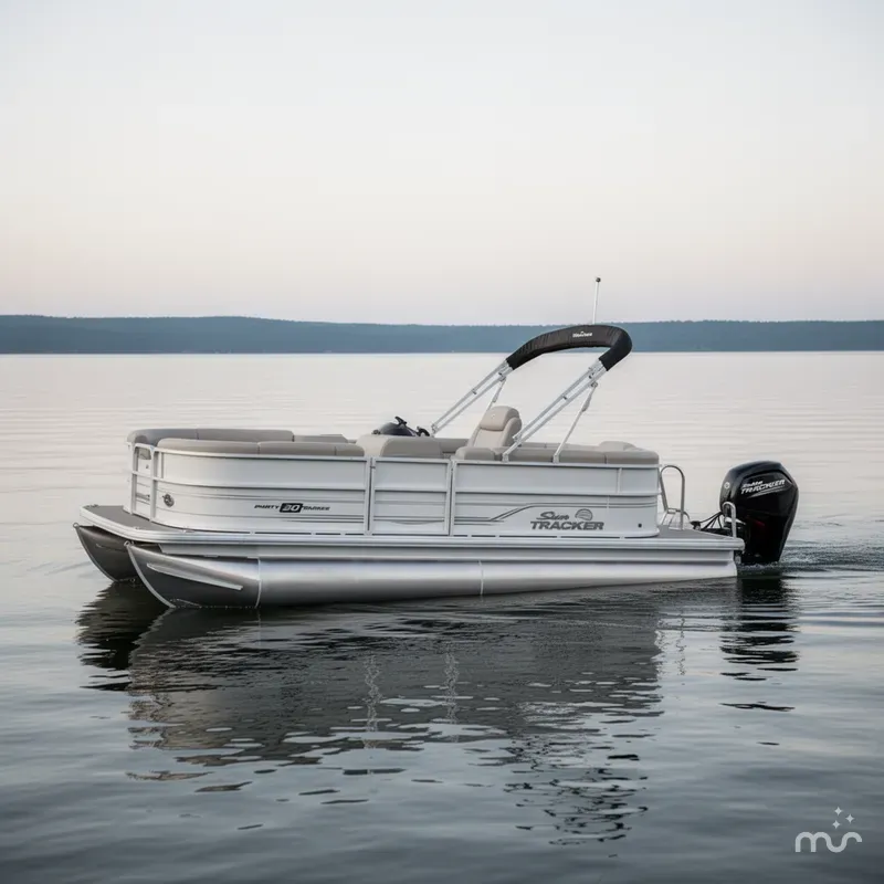 The Image of Sun Tracker Party Barge 20 DLX 2026 - 0