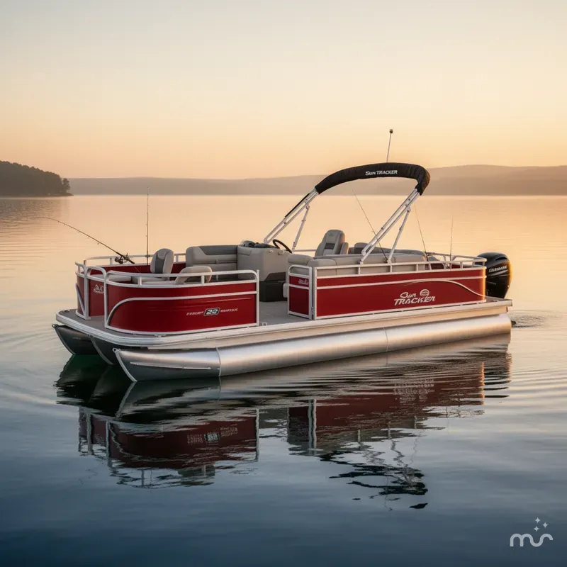 The Image of Sun Tracker Fishin' Barge 22 DLX 2026 - 0