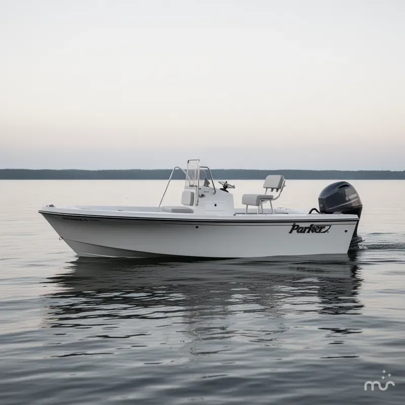 Slide: The Image of Parker Marine 1801 Center Console 2021 - 2