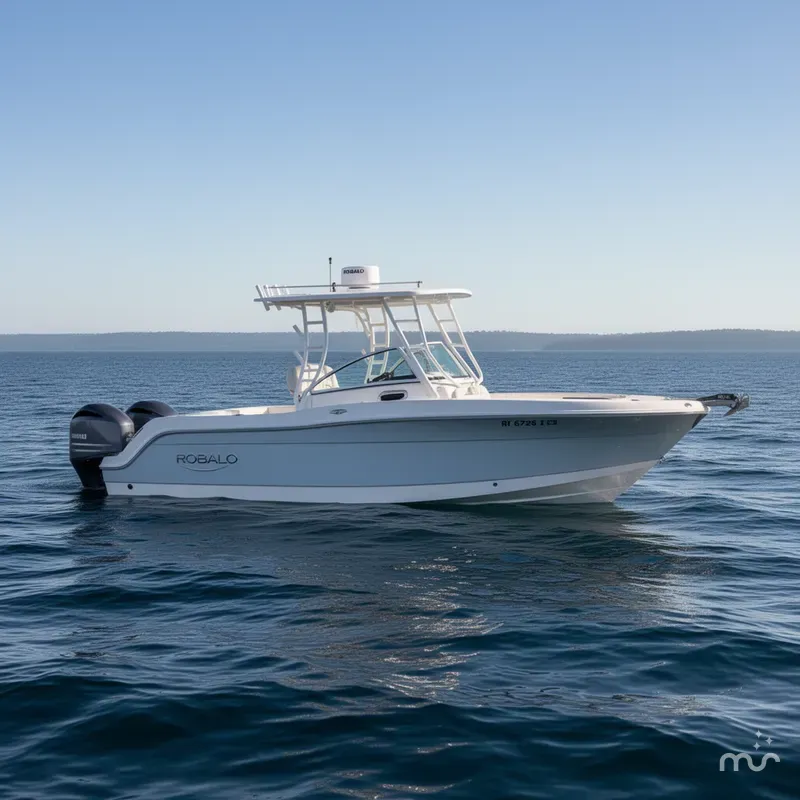 Slide: The Image of Robalo R247 Dual Console 2021 - 2