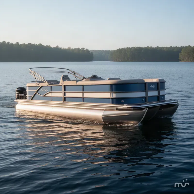 Slide: The Image of Bentley Pontoons Legacy 240 Navigator 2027 - 2