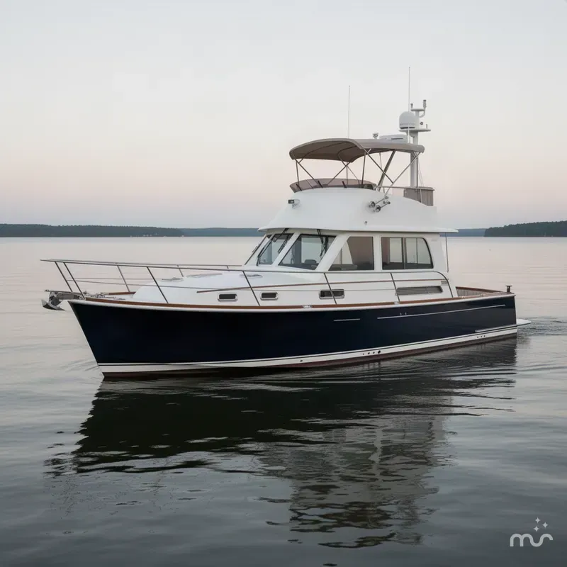 Slide: The Image of Sabre 42 Fly Bridge Sedan 2018 - 1