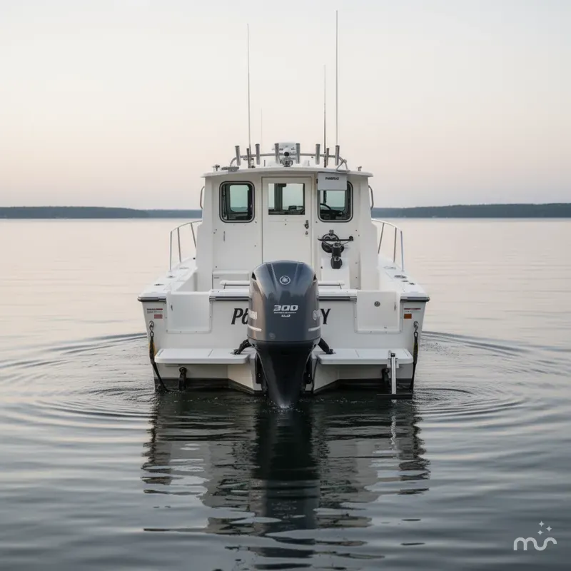 Slide: The Image of Parker Marine 2520 XLD Sport Cabin 2013 - 3