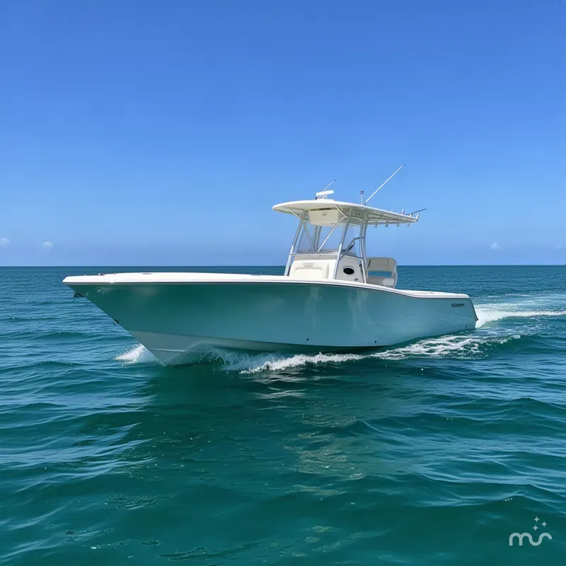 Slide: The Image of Yellowfin 31 Center Console 2002 - 2