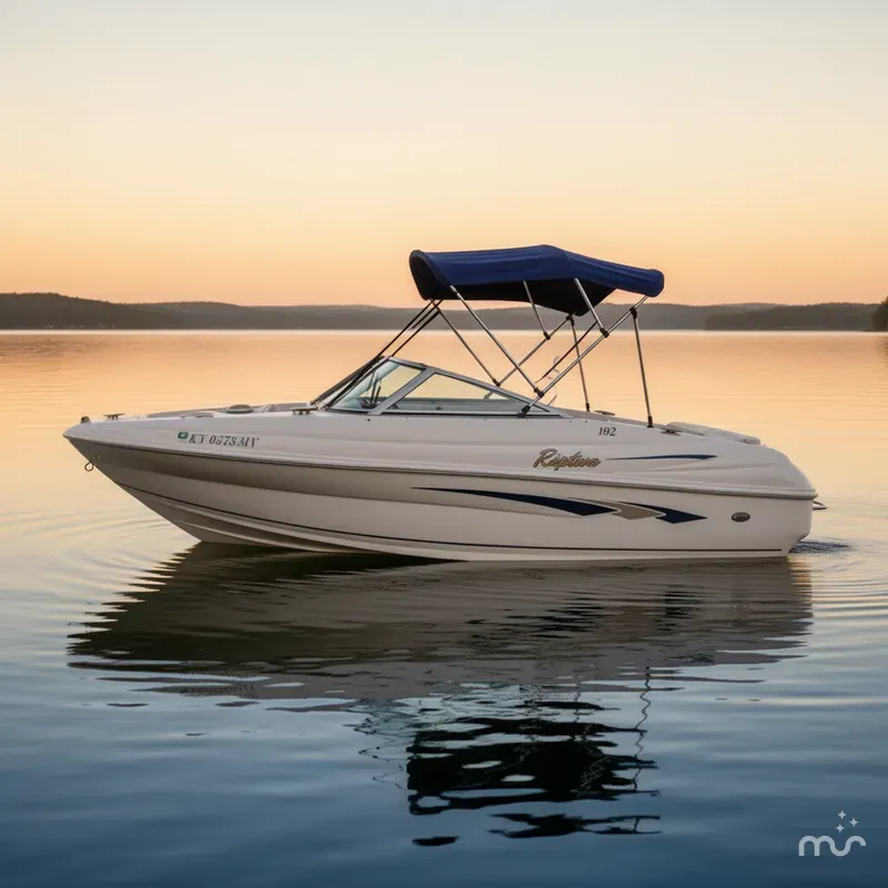 Slide: The Image of Rinker 192 Captiva Bowrider 2000 - 2