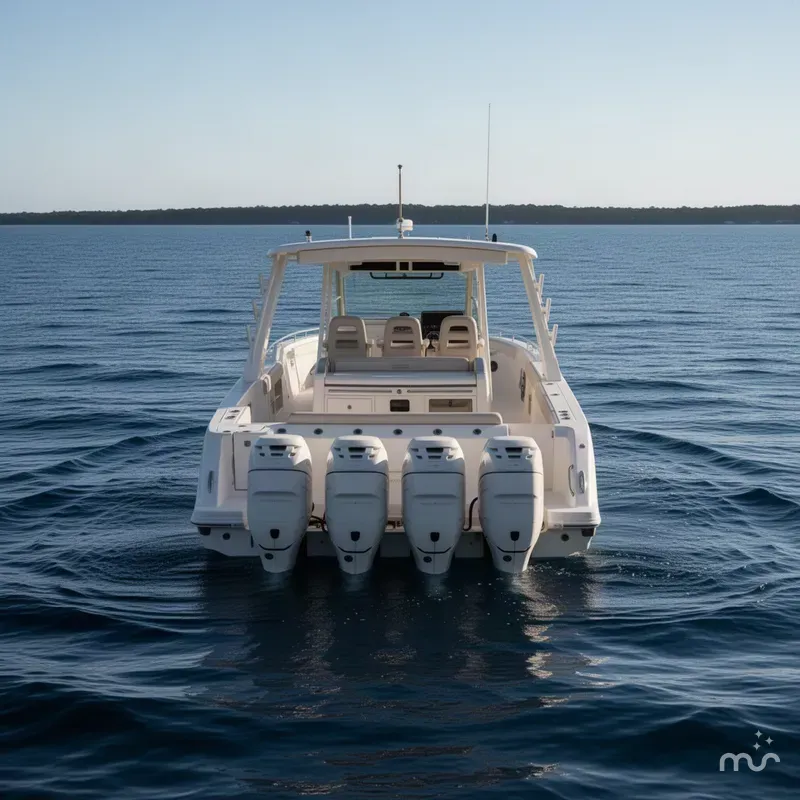 Slide: The Image of Boston Whaler 420 Outrage 2020 - 2