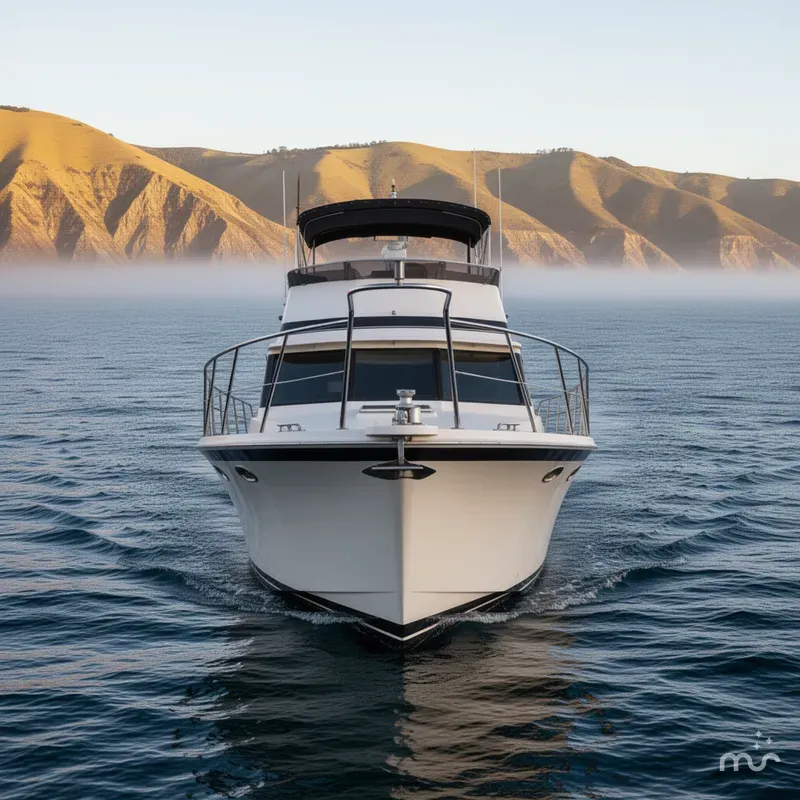 Slide: The Image of Lien Hwa 42 Aft Cabin Motoryacht 1988 - 1