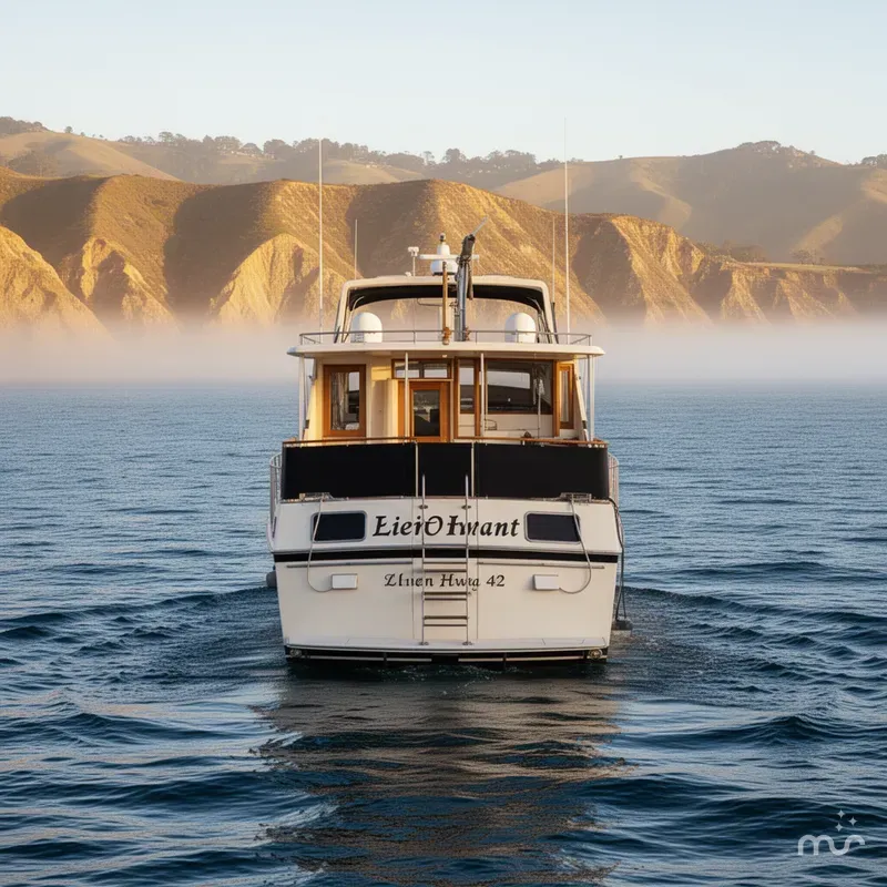 Slide: The Image of Lien Hwa 42 Aft Cabin Motoryacht 1988 - 3