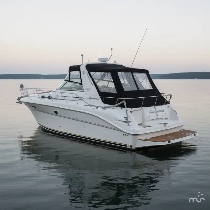Slide: The Image of Sea Ray Sundancer 370 1998 - 2