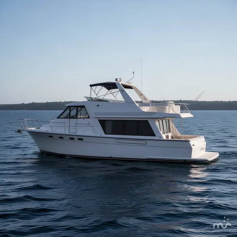 Slide: The Image of Bayliner 4788 Pilot House Motoryacht 2000 - 1