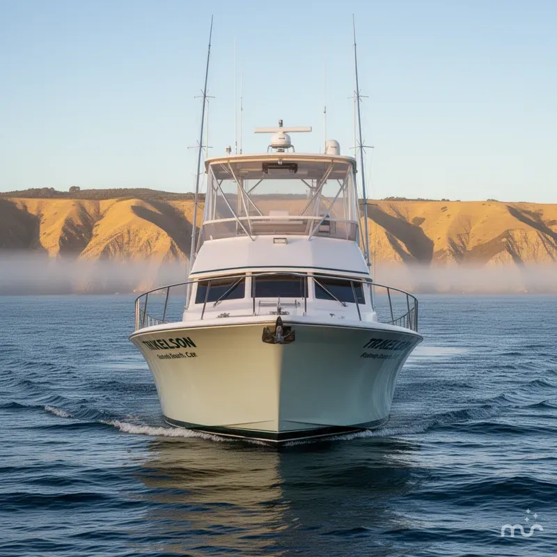 Slide: The Image of Mikelson 43 Sportfisher 1999 - 1