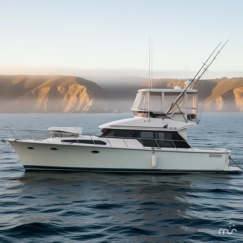 Slide: The Image of Mikelson 43 Sportfisher 1999 - 2