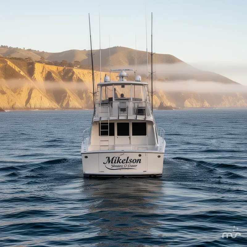 Slide: The Image of Mikelson 43 Sportfisher 1999 - 3