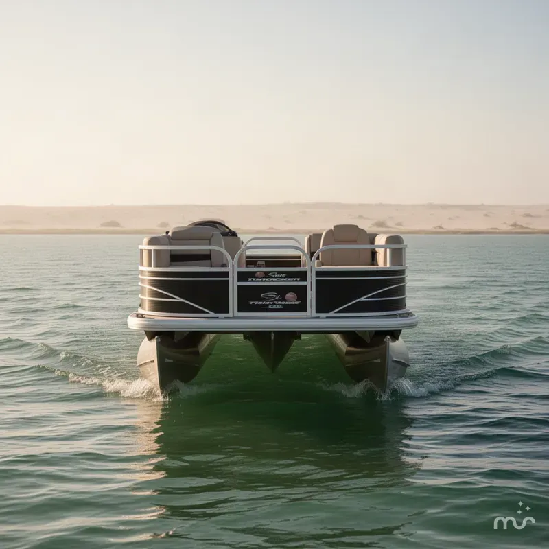 Slide: The Image of Sun Tracker Fishin' Barge 22 DLX 2022 - 3