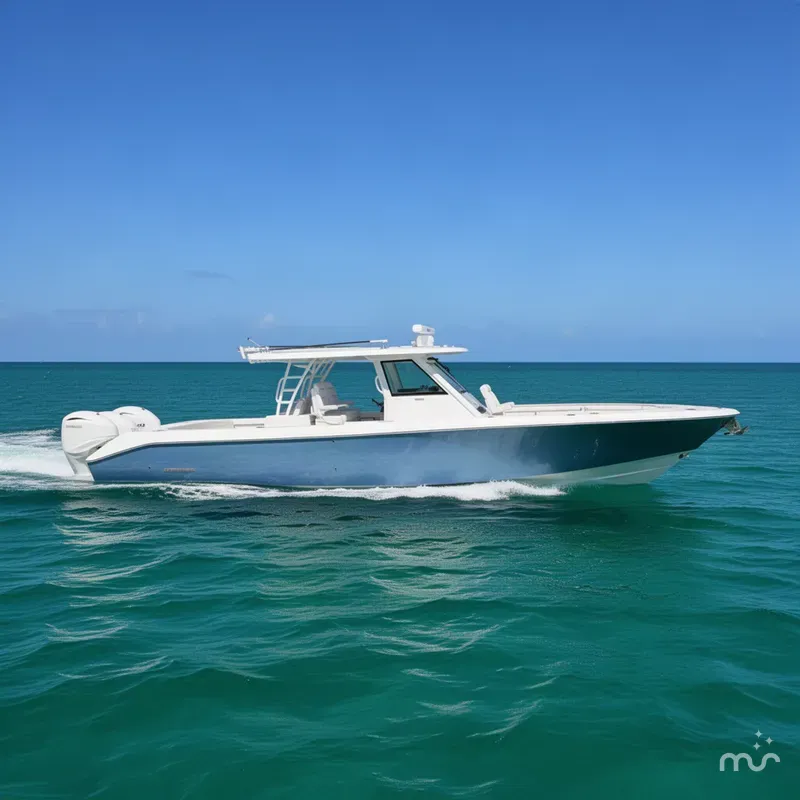 Slide: The Image of Everglades 395 Center Console 2026 - 4