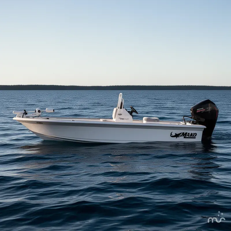 Slide: The Image of Mako 18 Pro Skiff 2026 - 2