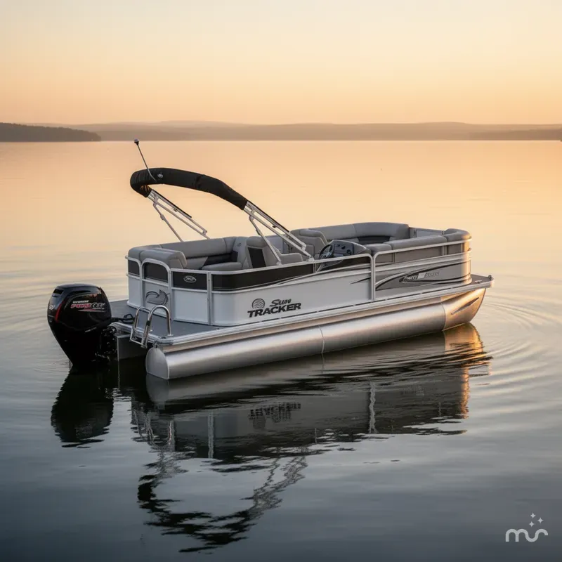 The Image of Sun Tracker Party Barge 20 DLX 2026 - 0
