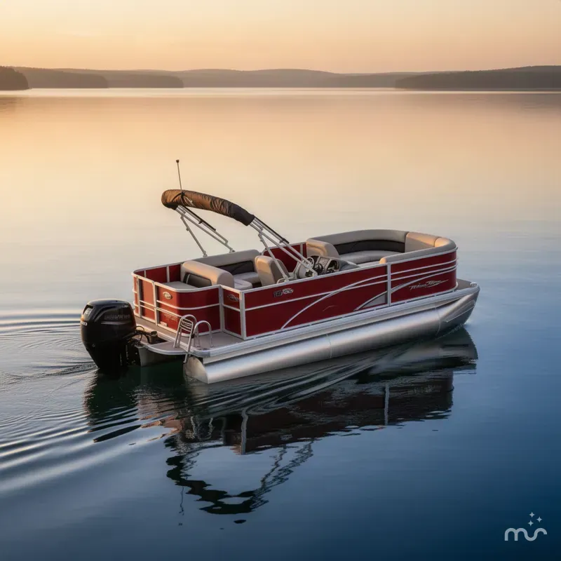 The Image of Sun Tracker Party Barge 18 DLX 2026 - 0