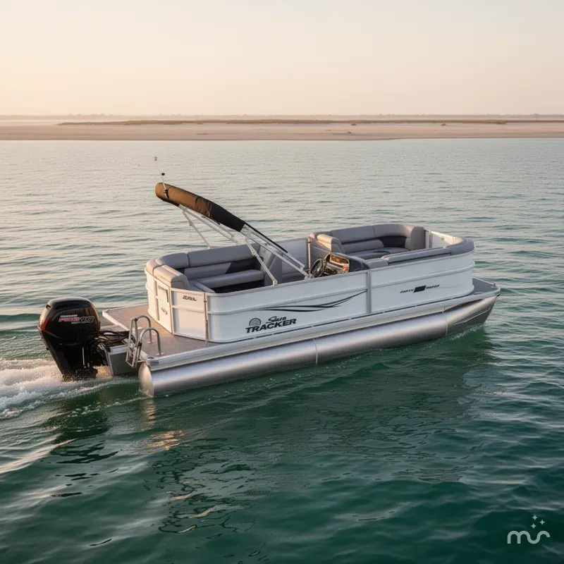 The Image of Sun Tracker Party Barge 20 DLX 2026 - 0