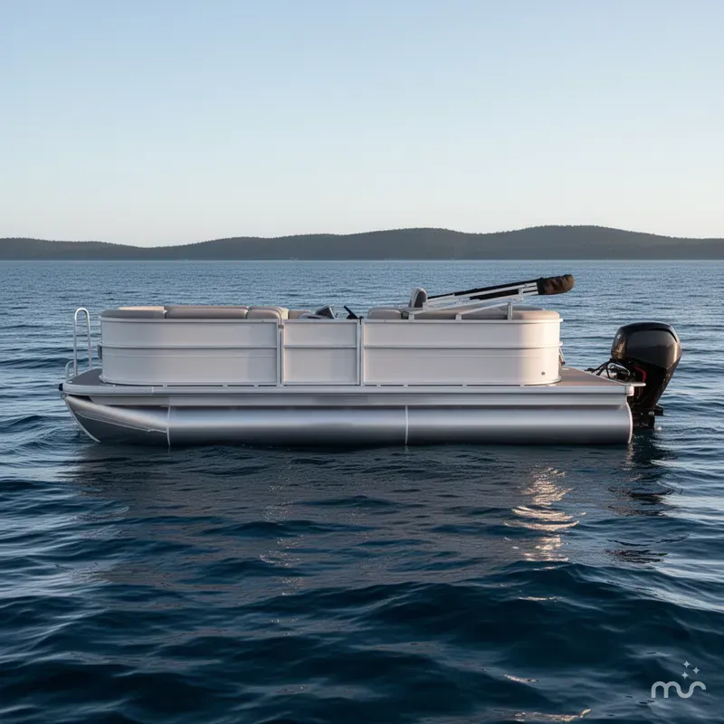 Slide: The Image of Sun Tracker Party Barge 20 DLX 2026 - 1