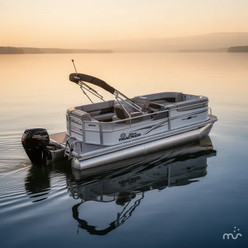 The Image of Sun Tracker Party Barge 20 DLX 2026 - 0