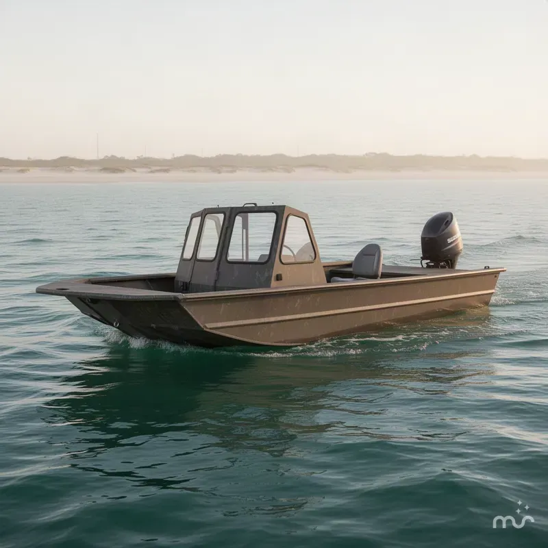 Slide: The Image of SeaArk 2272 MVT Flatcat - 200 Suzuki 2027 - 2