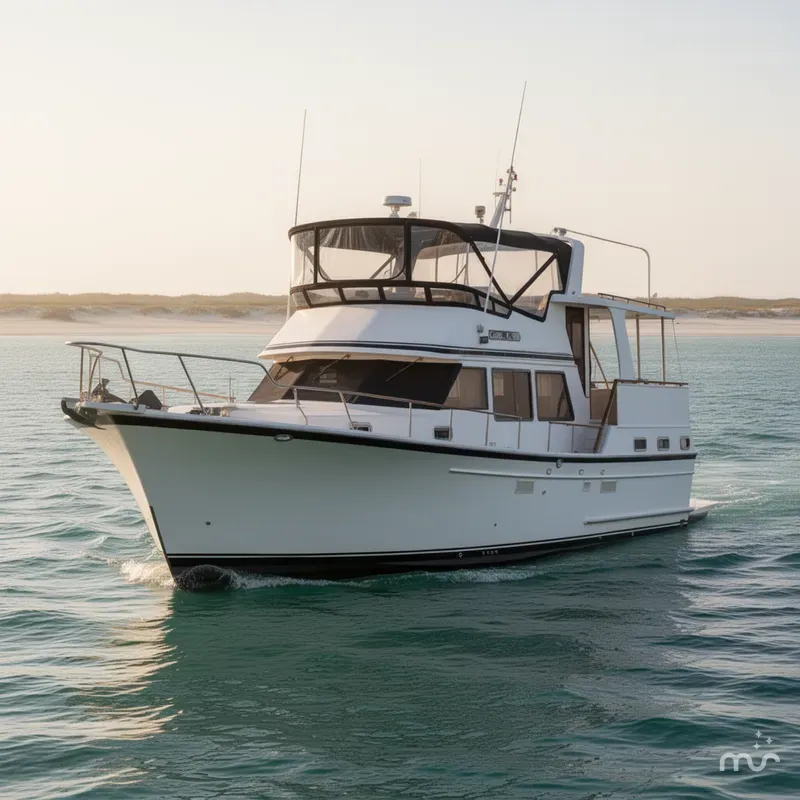 Slide: The Image of Custom King Yachts 46 1989 - 2