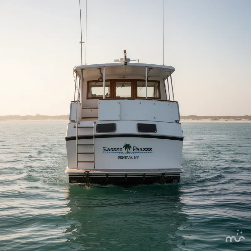 Slide: The Image of Custom King Yachts 46 1989 - 3