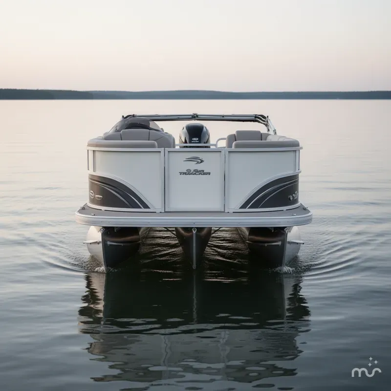 Slide: The Image of Sun Tracker Party Barge 20 DLX 2026 - 1