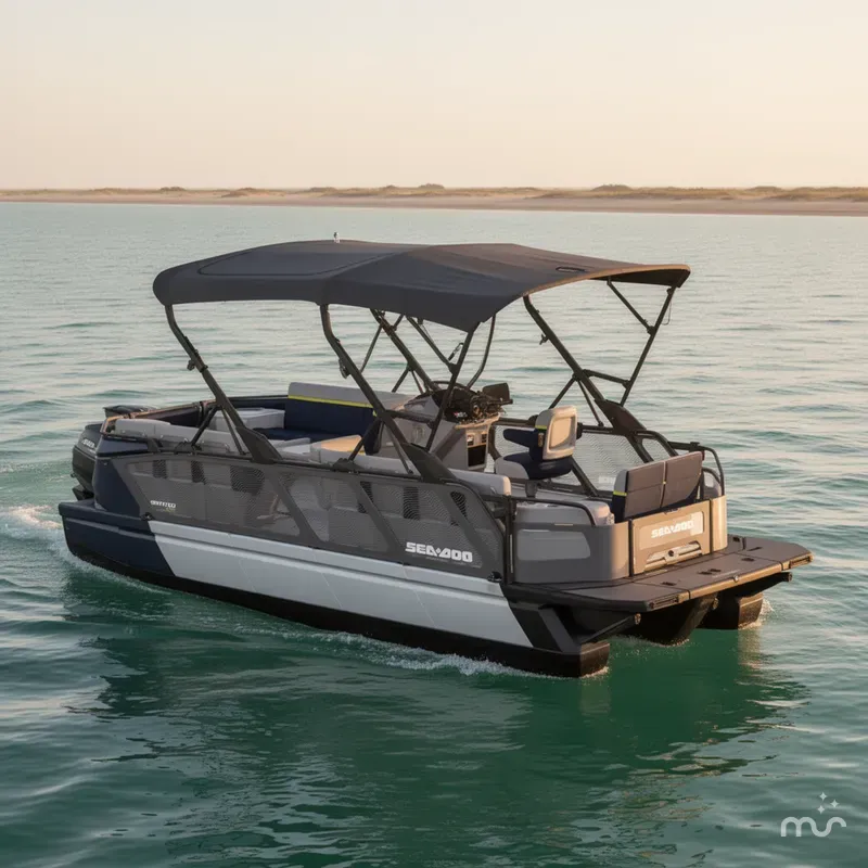 Slide: The Image of Sea-Doo Switch Cruise Limited 21 - 300 hp (With Double Bimini) 2026 - 2