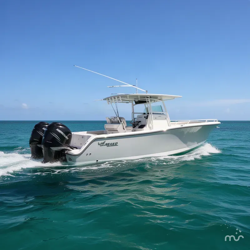 Slide: The Image of Mako 284 Center Console 2015 - 4
