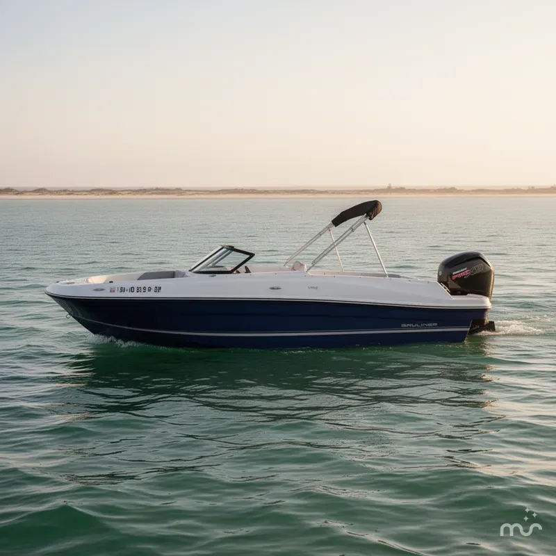 Slide: The Image of Bayliner VR4 Bowrider OB 2020 - 1