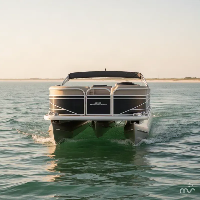 Slide: The Image of Sun Tracker Party Barge 22 DLX 2020 - 3