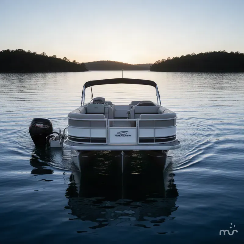 Slide: The Image of Sun Tracker Party Barge 20 DLX 2026 - 3