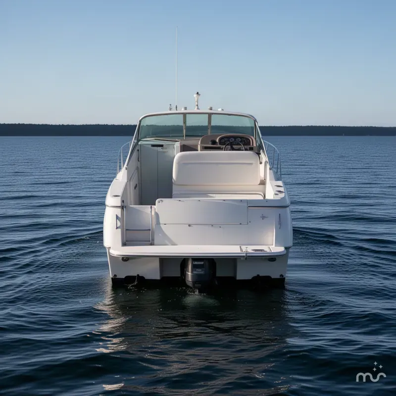 Slide: The Image of Carver Yachts 260 Mid Cabin Express 1997 - 2
