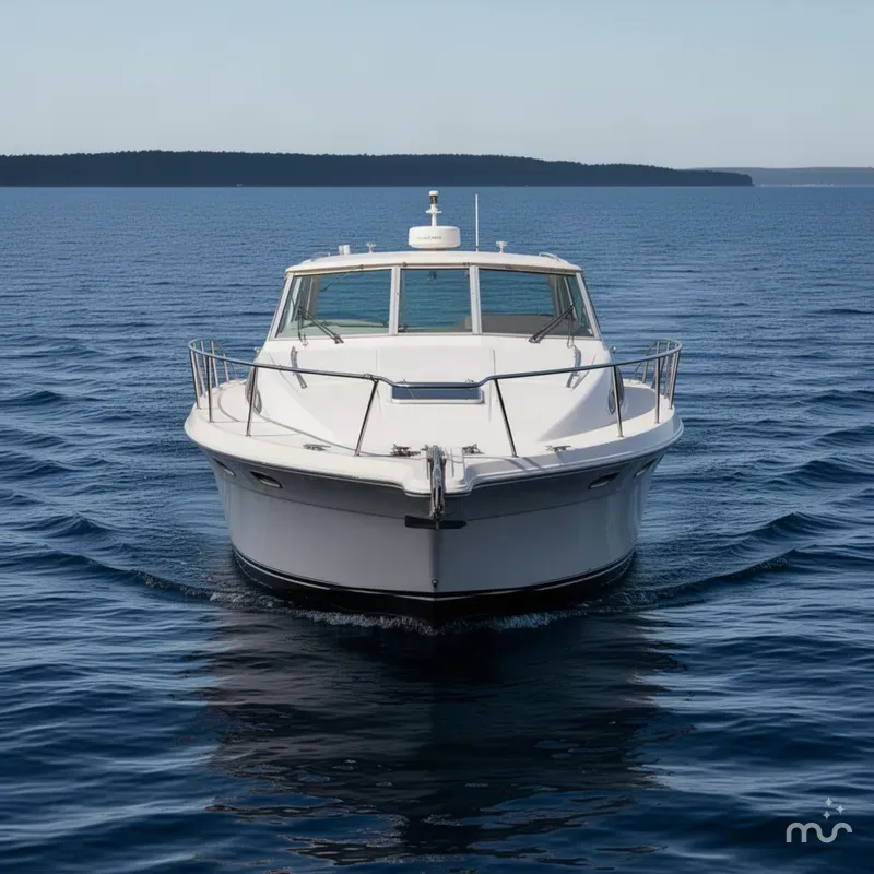 Slide: The Image of Carver Yachts 260 Mid Cabin Express 1997 - 3