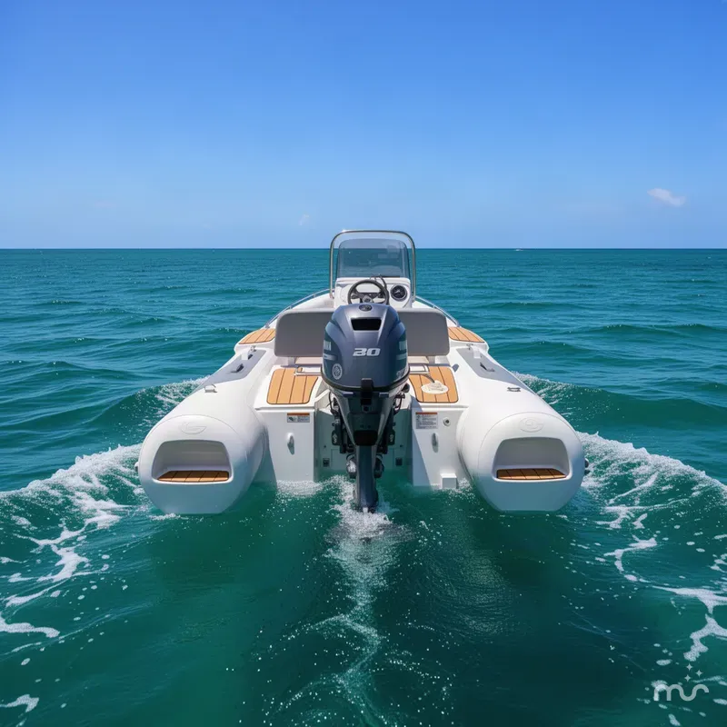 Slide: The Image of Gala Viking V330 with Yamaha 30HP 2027 - 2