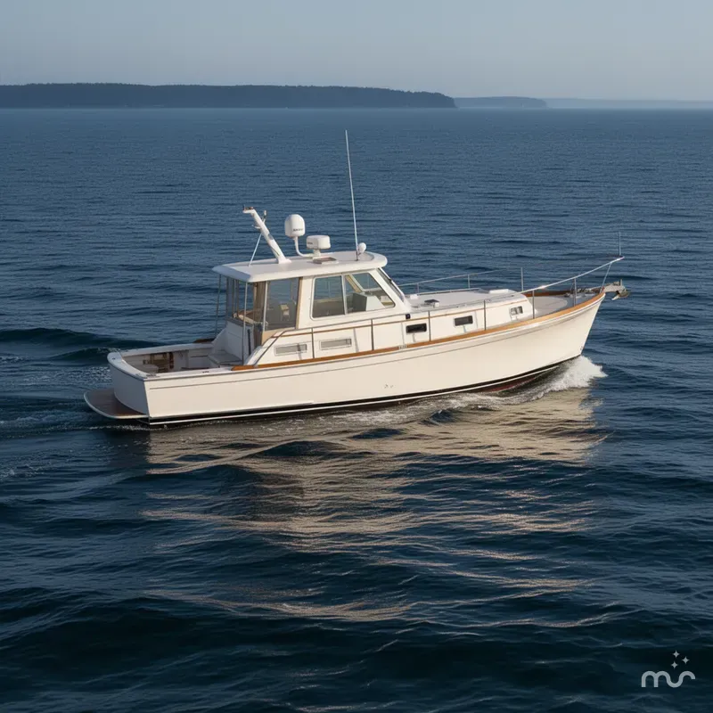 The Image of Grand Banks 38 Eastbay HX 2002 - 0