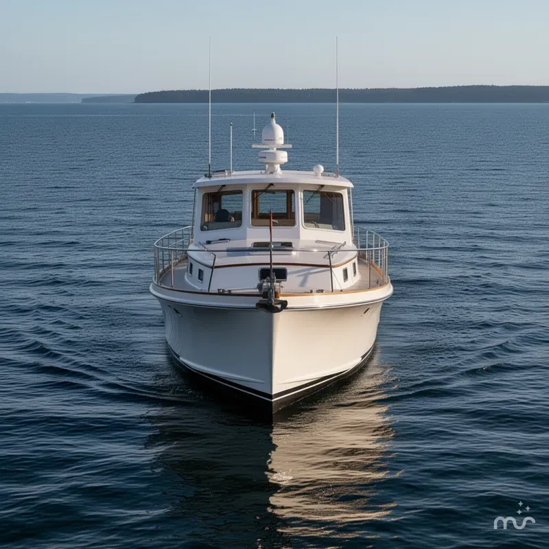 Slide: The Image of Grand Banks 38 Eastbay HX 2002 - 2