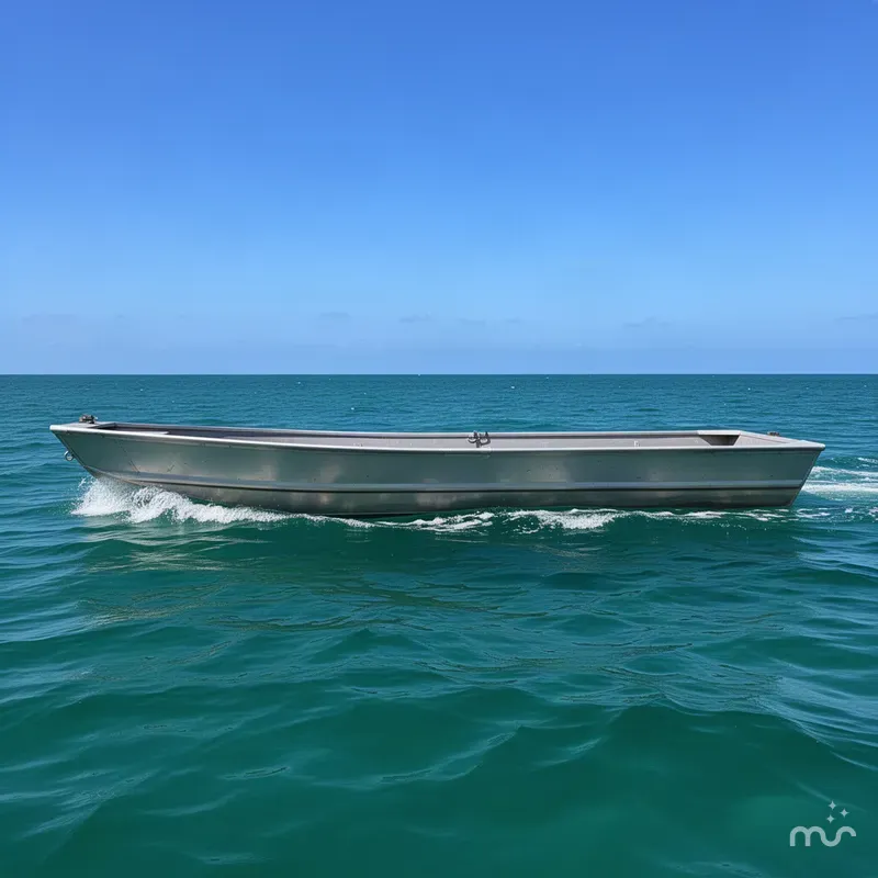 Slide: The Image of White River TOPPER 1542 JON BOAT 2025 - 1