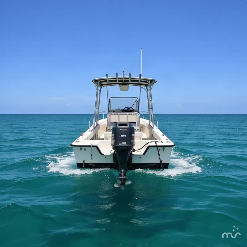 Slide: The Image of Boston Whaler 21 Outrage 1983 - 3