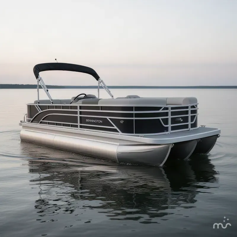 Slide: The Image of Bennington 22 S FISH & CRUISE TRI-LOG 2027 - 1