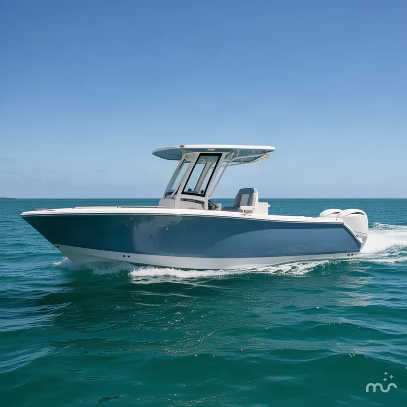 Slide: The Image of Robalo R250 Center Console 2026 - 2