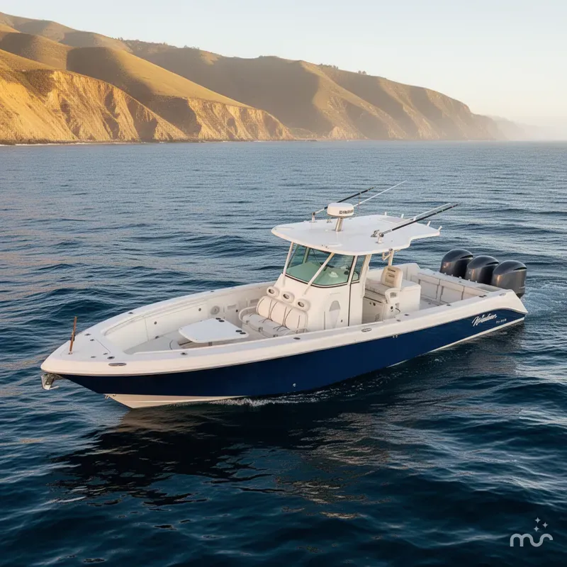 Slide: The Image of Everglades 350 Center Console 2009 - 2