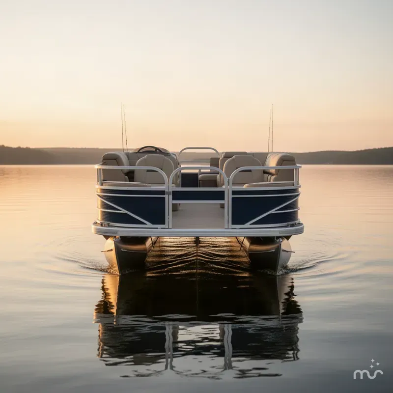 Slide: The Image of Sun Tracker Fishin' Barge 20 DLX 2023 - 1