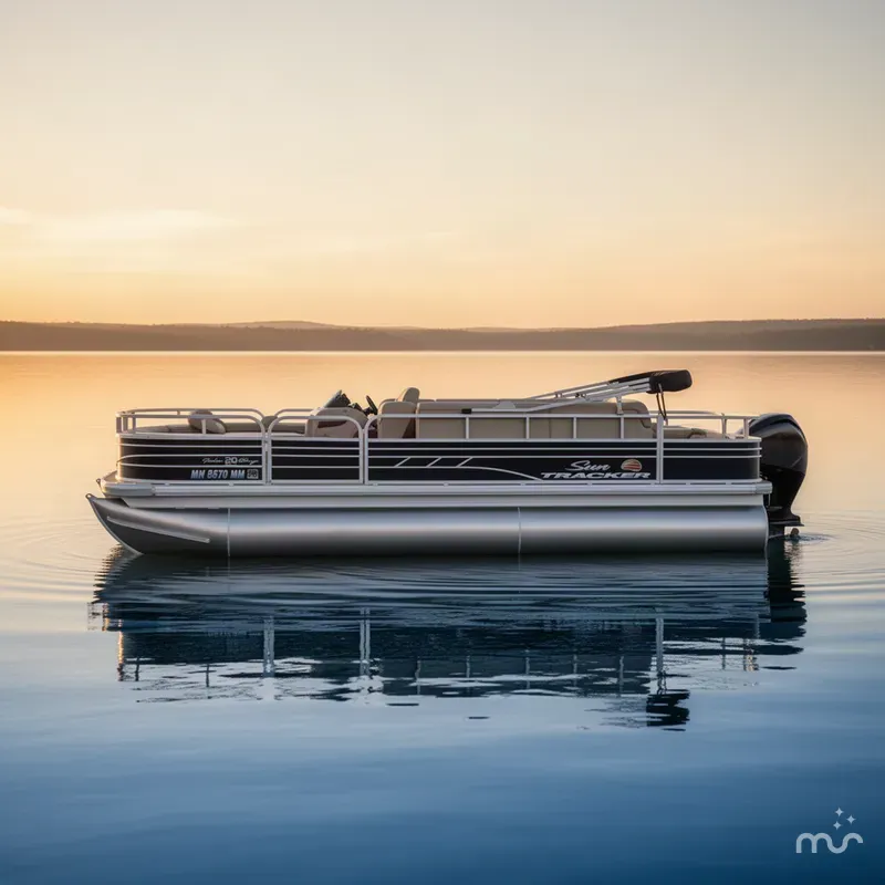 Slide: The Image of Sun Tracker Fishin' Barge 20 DLX 2023 - 2