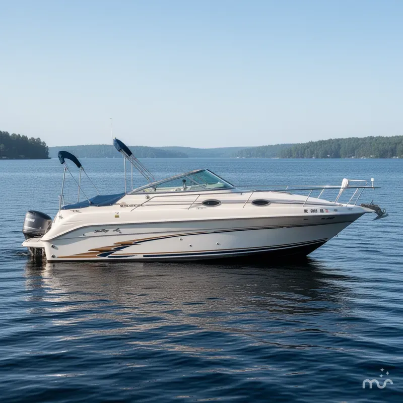 Slide: The Image of Sea Ray 250 Sundancer 1989 - 2