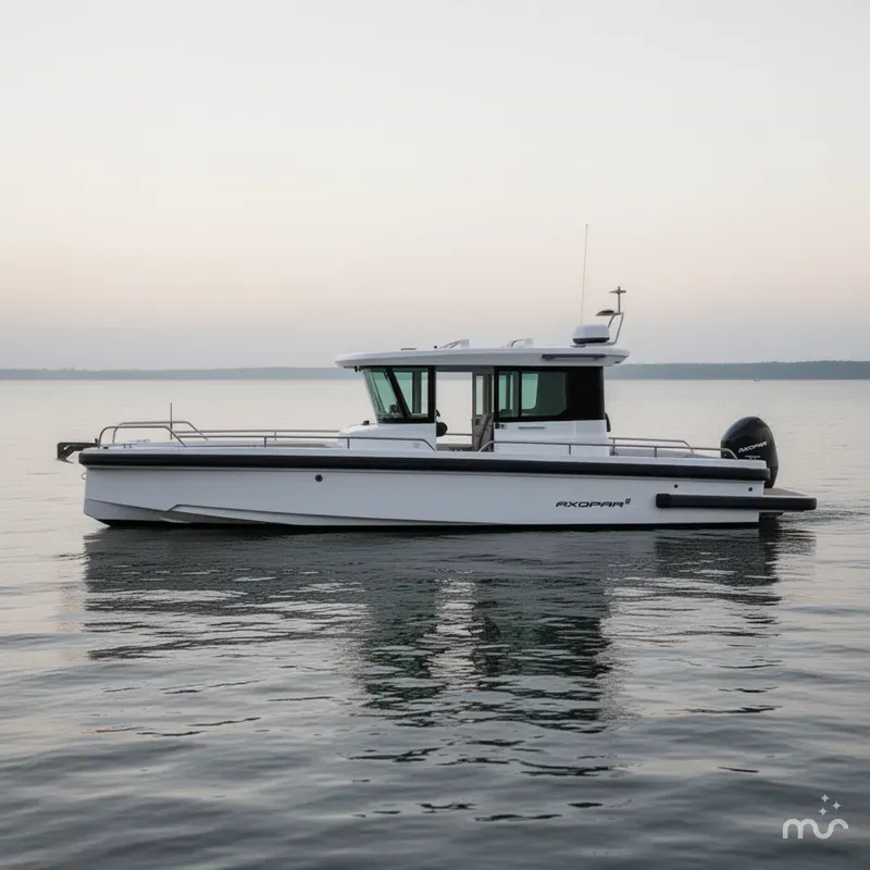 Slide: The Image of Axopar 28 Cabin 2021 - 2